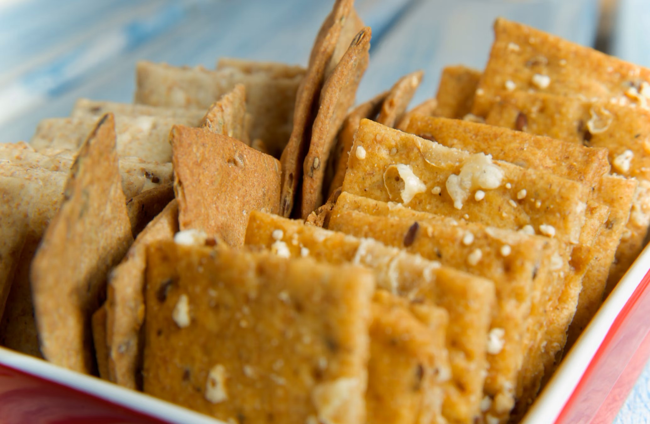 Glutenvrije zadencrackers met noten